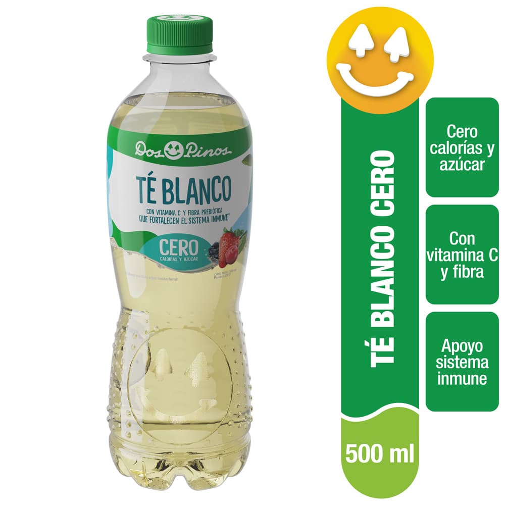 DOS PINOS TE BLANCO CERO BOTELLA 500ML