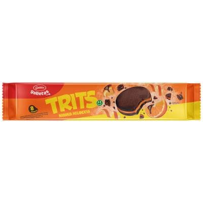 GALLITO GALLETAS TRITS NARANJA HOLANDESA TUBO PAQ 128 GR