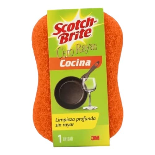 Scotch brite Fib. Dob.Uso Cero rayas 1U