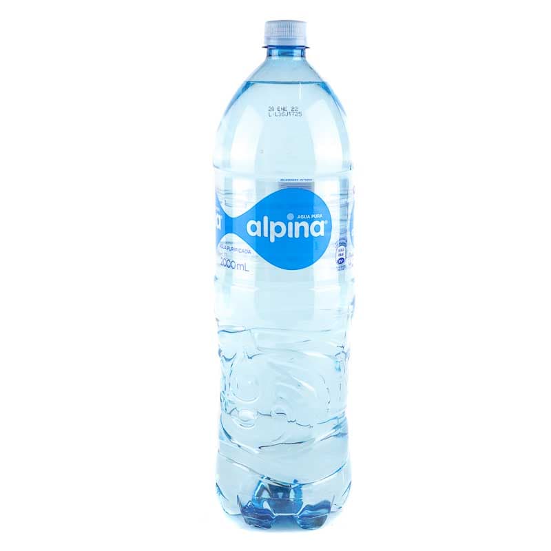 ALPINA AGUA BOTELLA TAPA ROSCA 2000 ML