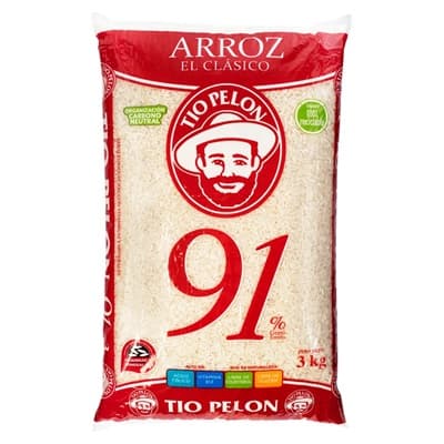 TIO PELON ARROZ ROJO 91% BOLSA 1.8 KG