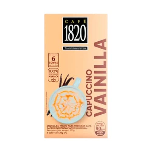 1820 cafe instan vainilla 120g