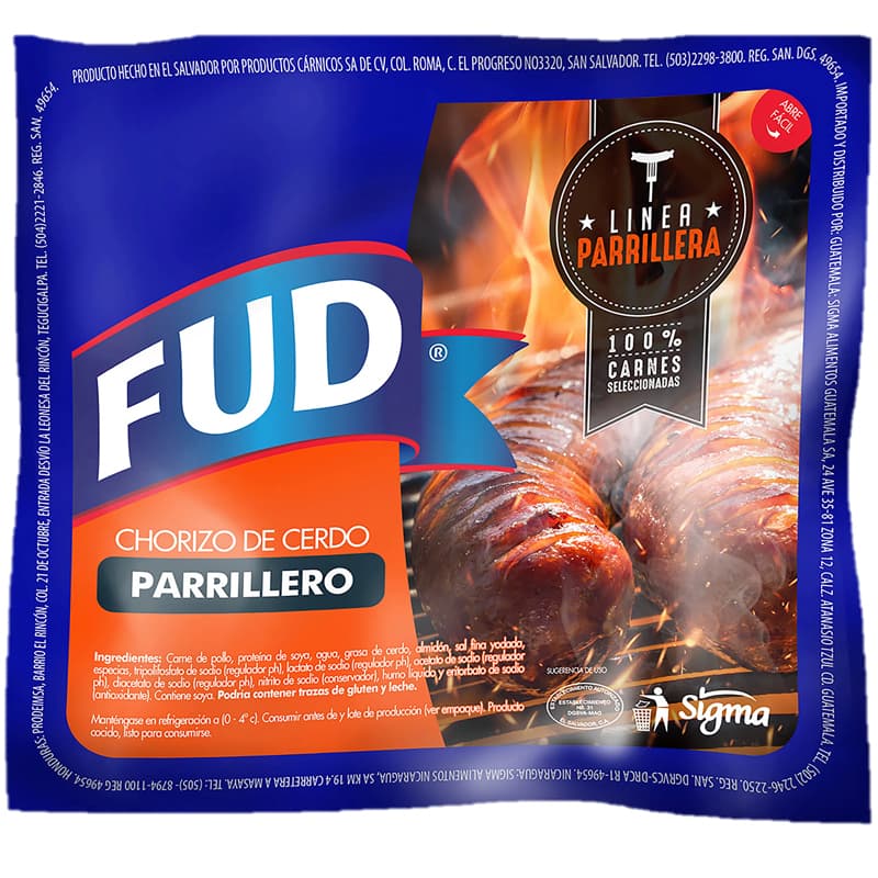 FUD CHORIZO PARRILLERO  300 GR