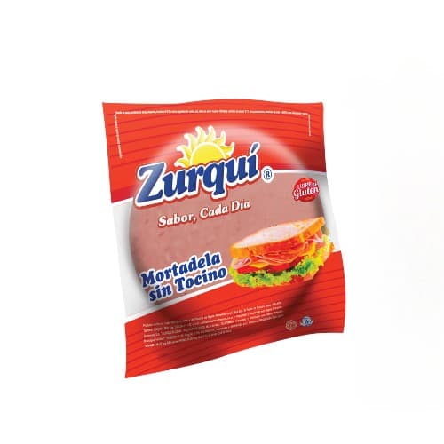 Zurqui Mortadela S/Tocino 250G