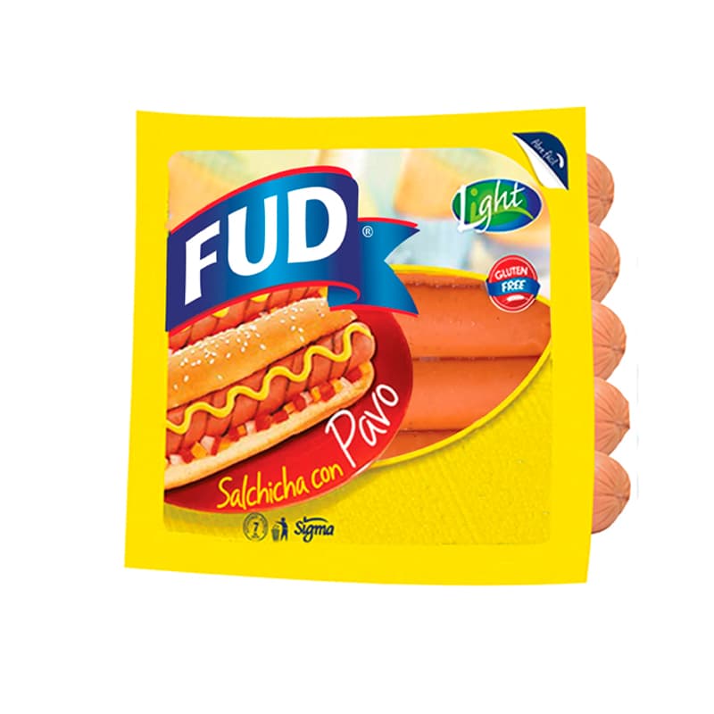 FUD SALCHICHA PAVO LIGHT 350 GR