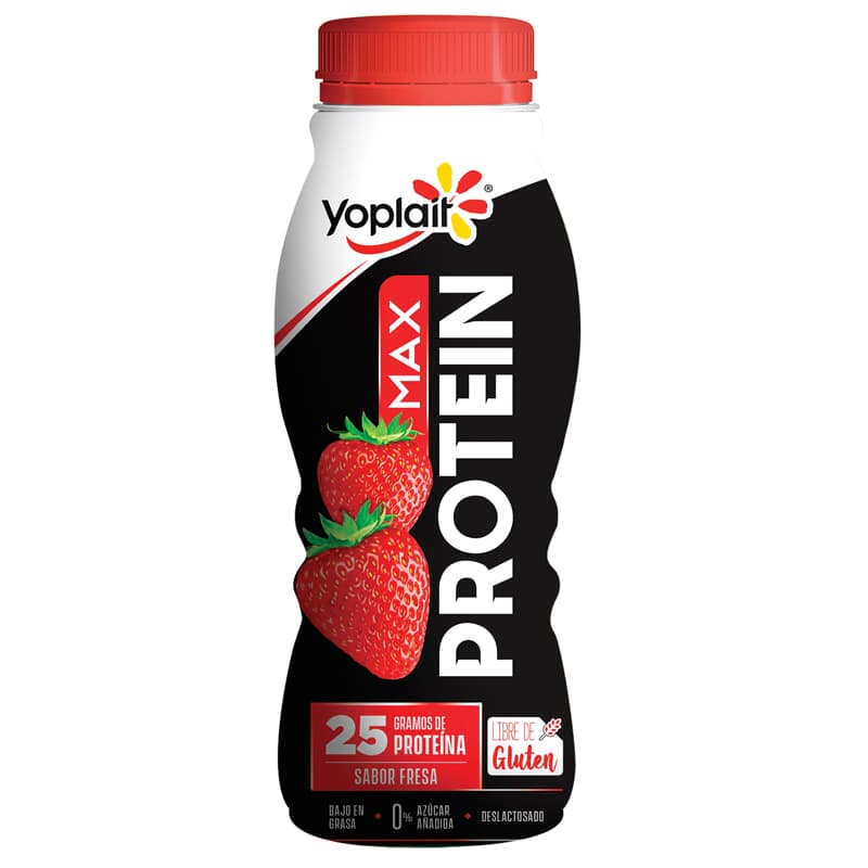 YOGURT YOPLAIT FRESA MAX PROTEIN 230 GR