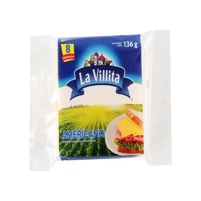 LA VILLITA QUESO ANALOGO LA VILLITA 8 REB 136 GR