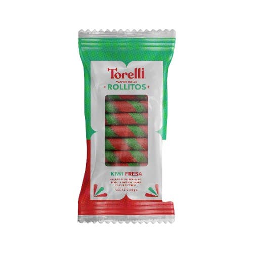 Torelli Rollito Fresa Kiwi 60 G