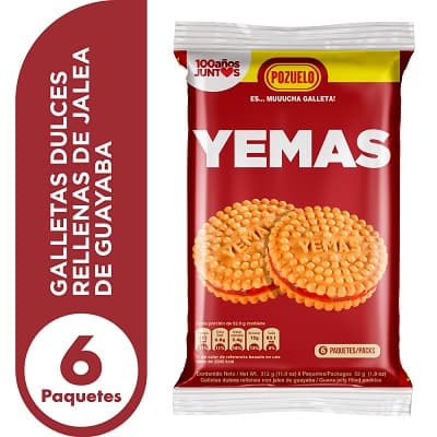 POZUELO GALLETA YEMAS UD 312 GR