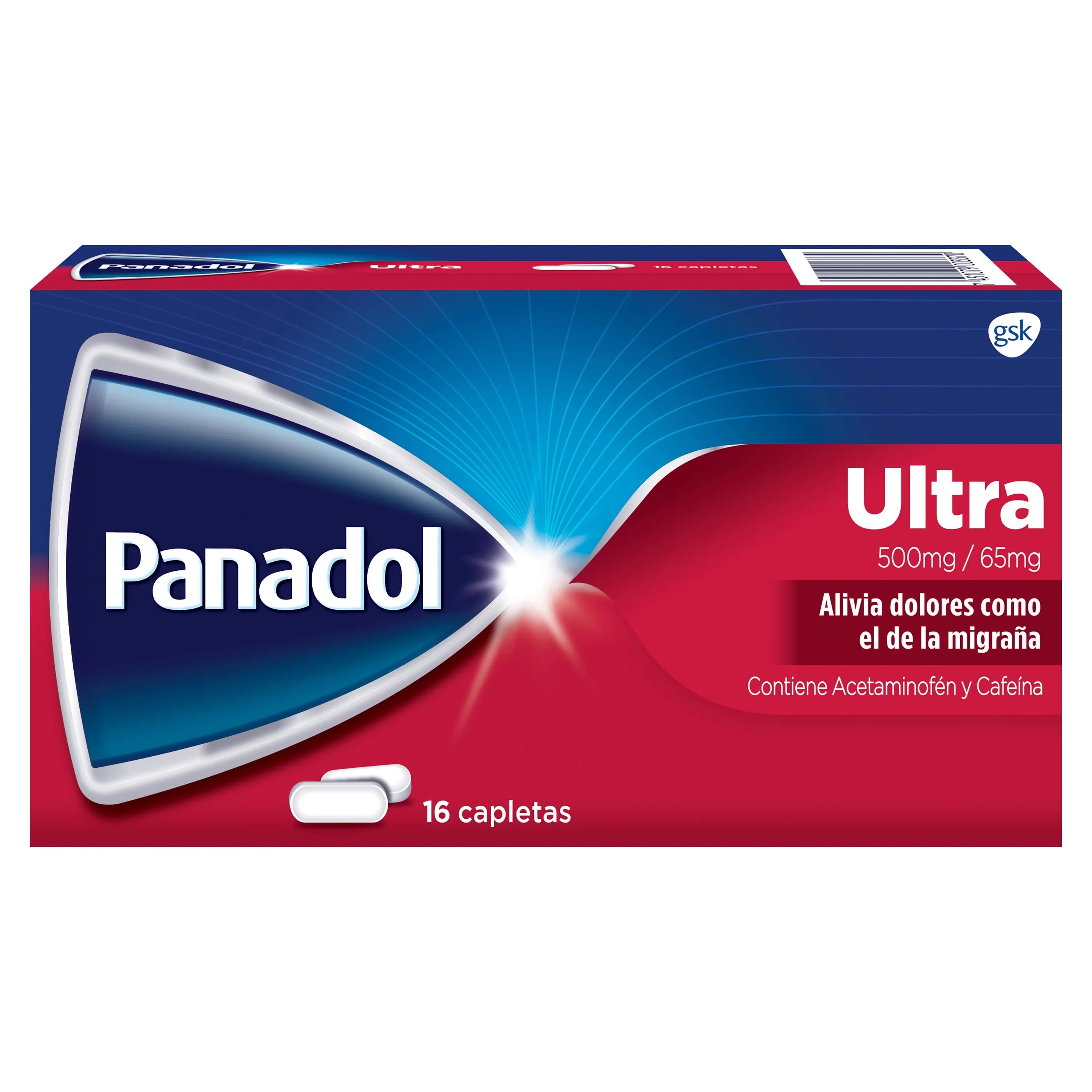 PANADOL ULTRA TABL CAJA 16 UD