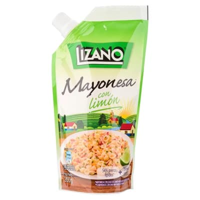 LIZANO MAYONESA LIMON DOY PACK 200 GR