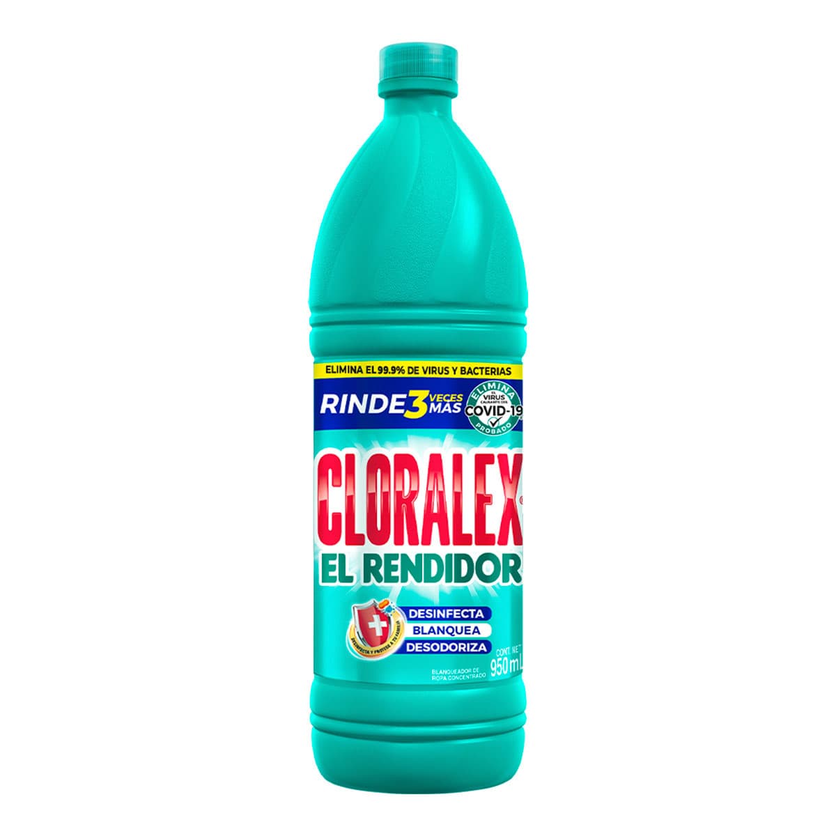 Blanqueador Cloralex El Rendidor 950ml