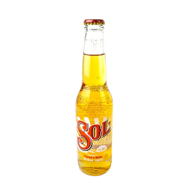SOL CERVEZA BOTELLA 330ML X3