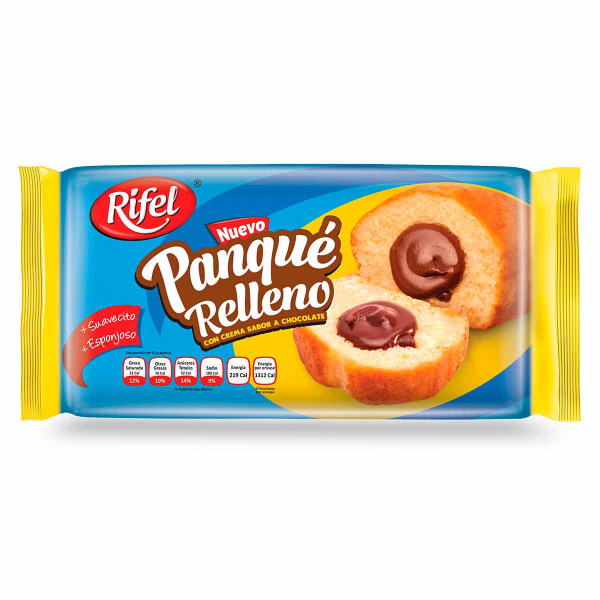 PANQUÉ RELLENO VAINILLA/CHOCOLATE