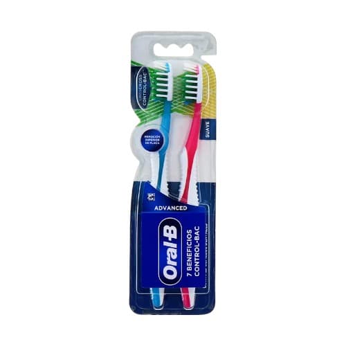 Oral B cepillo 7 beneficios 2pack