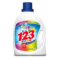 1.2.3. Detergente Líquido Ropa de Color 4.65 l