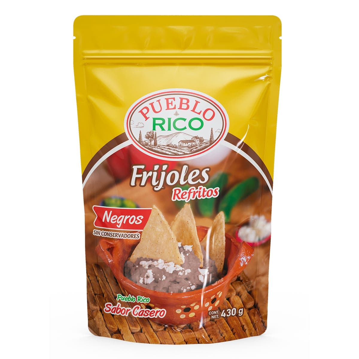 CAMPO FRESCO FRIJOL BAYO REFRI430 G
