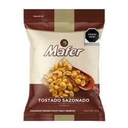 Mafer Cacahuates Tostados Sazonados 120 g