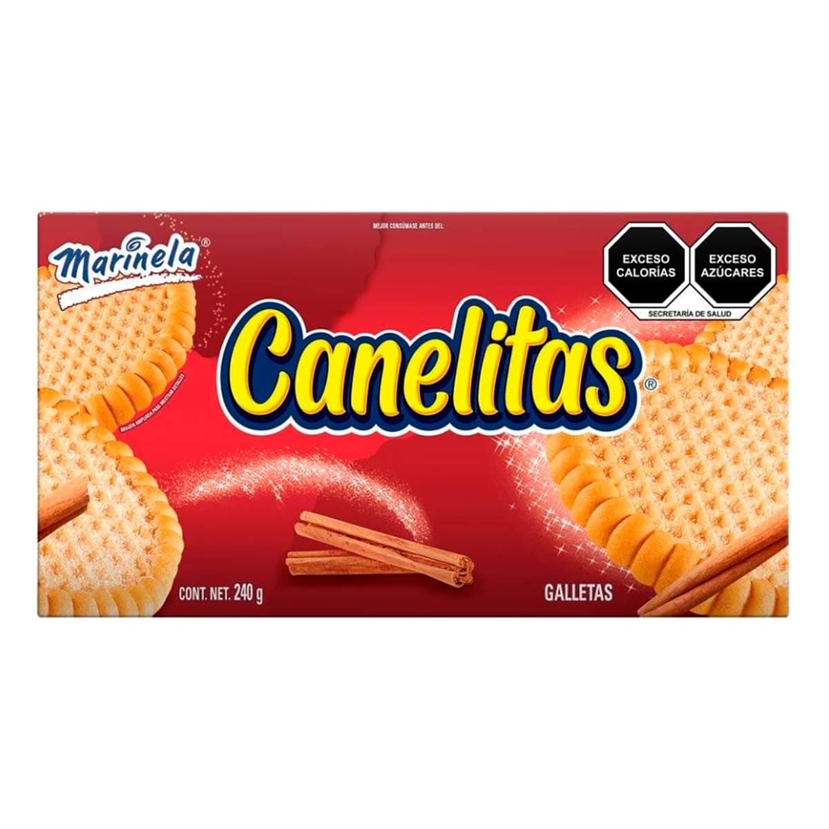 MARINELA CANELITAS 240 GR