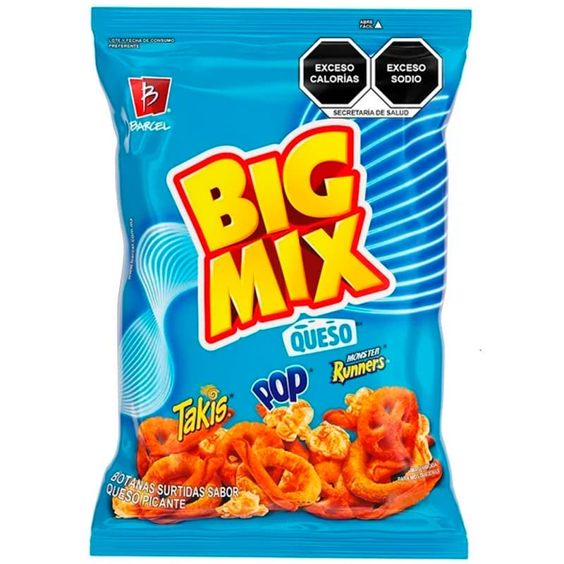 BIG MIX QUESO BARCEL 75/ 80gr