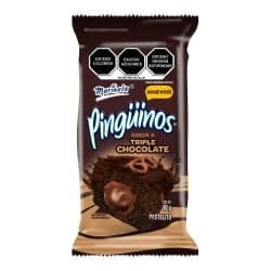 Pingüino Pastelitos Triple Chocolate 80 g