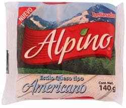 QUESO REBANADO ALPINO 140g