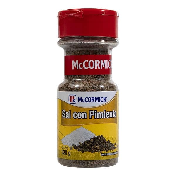 Sal con pimienta McCormick 120 g