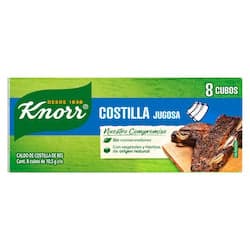 Knorr Caldo de Costilla de Res 8 Cubos 10.5 grs