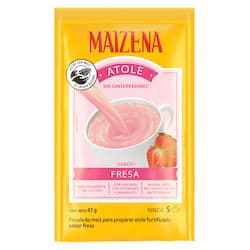 Maizena Atole Fécula de Maíz Sabor Fresa 47 g
