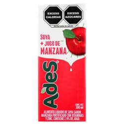 JUGO DE MANZANA ADES 200ML