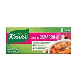 Knorr Caldo de Camarón 8 cubos de 10.5 g X2