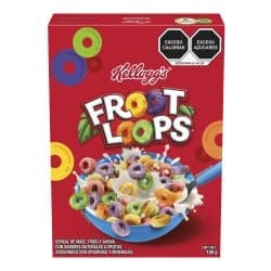 Froot Loops Kellogg's Cereal de Maíz y Trigo Sabor Frutas 180 g