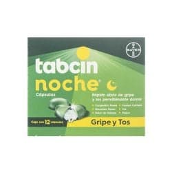 Bayer Tabcin Noche 12 Cápsulas