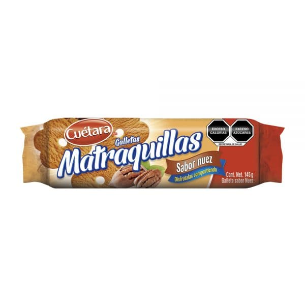 Galleta Cuetara matraquillas nuez 145 g
