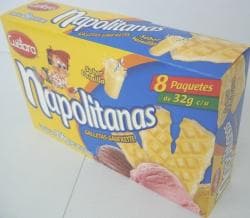 Galleta napolitana vainilla