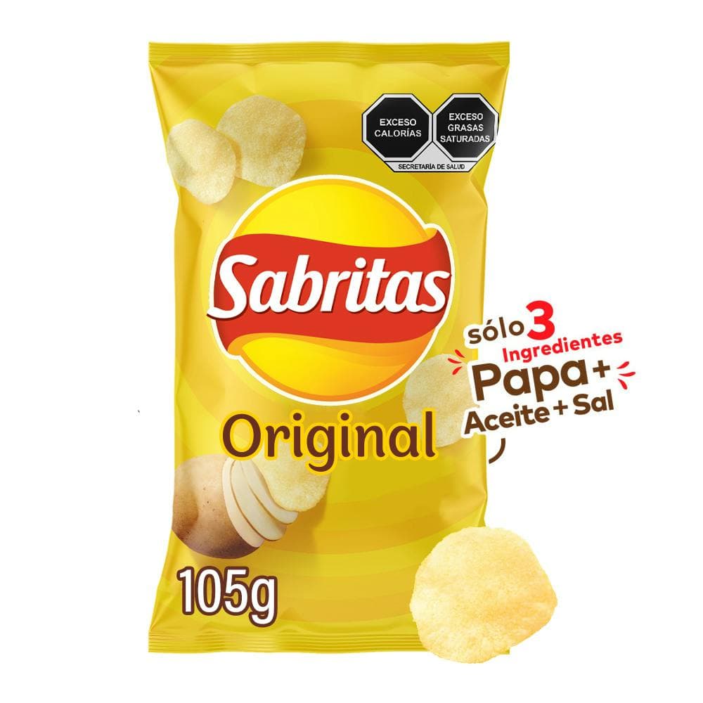 SABRITAS SAL COMPARTE 105GR