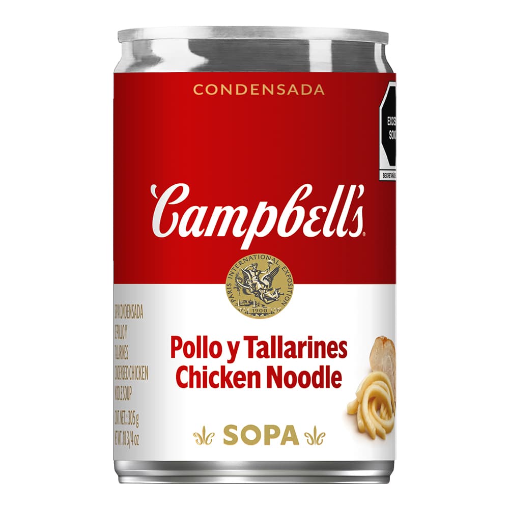 Sopa de Pollo Con Tallarines  Campbells  305 grs