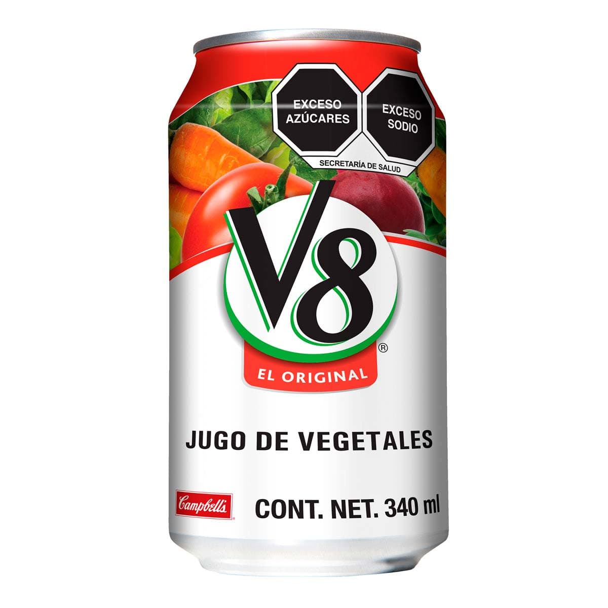 Nectar Mixto V8 Campbells Tomate Lata 340 ml.
