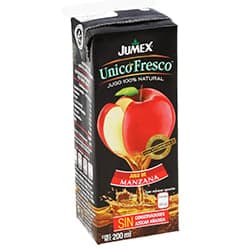 Jumex Único Fresco Jugo Manzana 200 ml