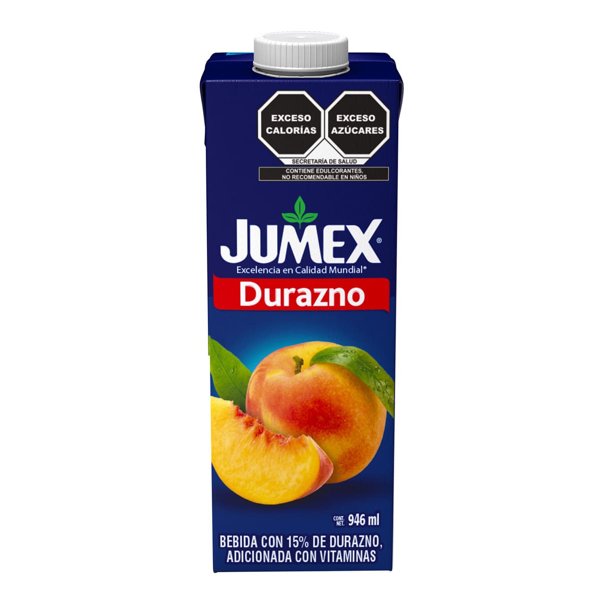 Bebida Jumex Durazno Cartón 946 ml