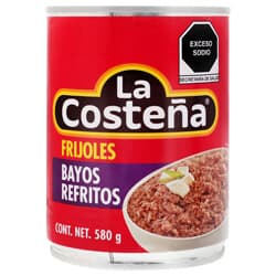 FRIJOLES BAYOS REFRITOS LA COSTENA 580G