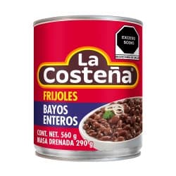 La Costeña Frijoles Enteros Bayos  560 g
