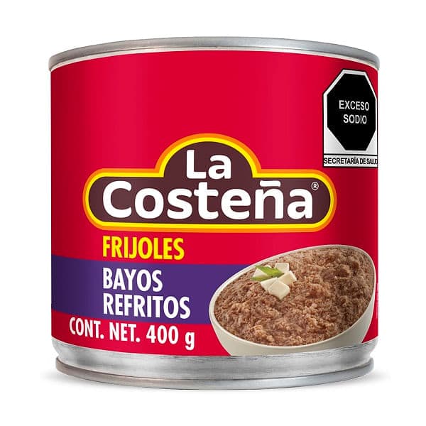 Frijoles La coste_ refrito bayos 400 g