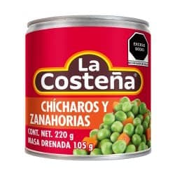 La Costeña Chícharos y Zanahorias 220 g
