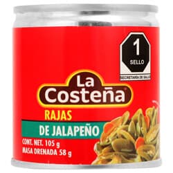 CHILE RAJAS COSTENA 105g