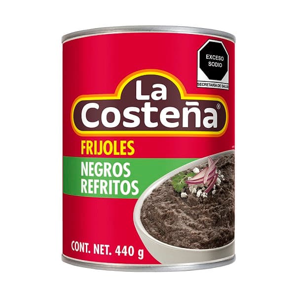 Frijoles refritos negro La Coste_ 440 g