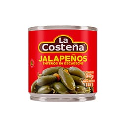 La Costeña Chiles Jalapeños Enteros 340 grs