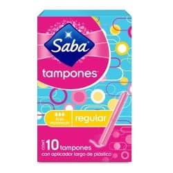 Saba Tampones Regular 10 Piezas