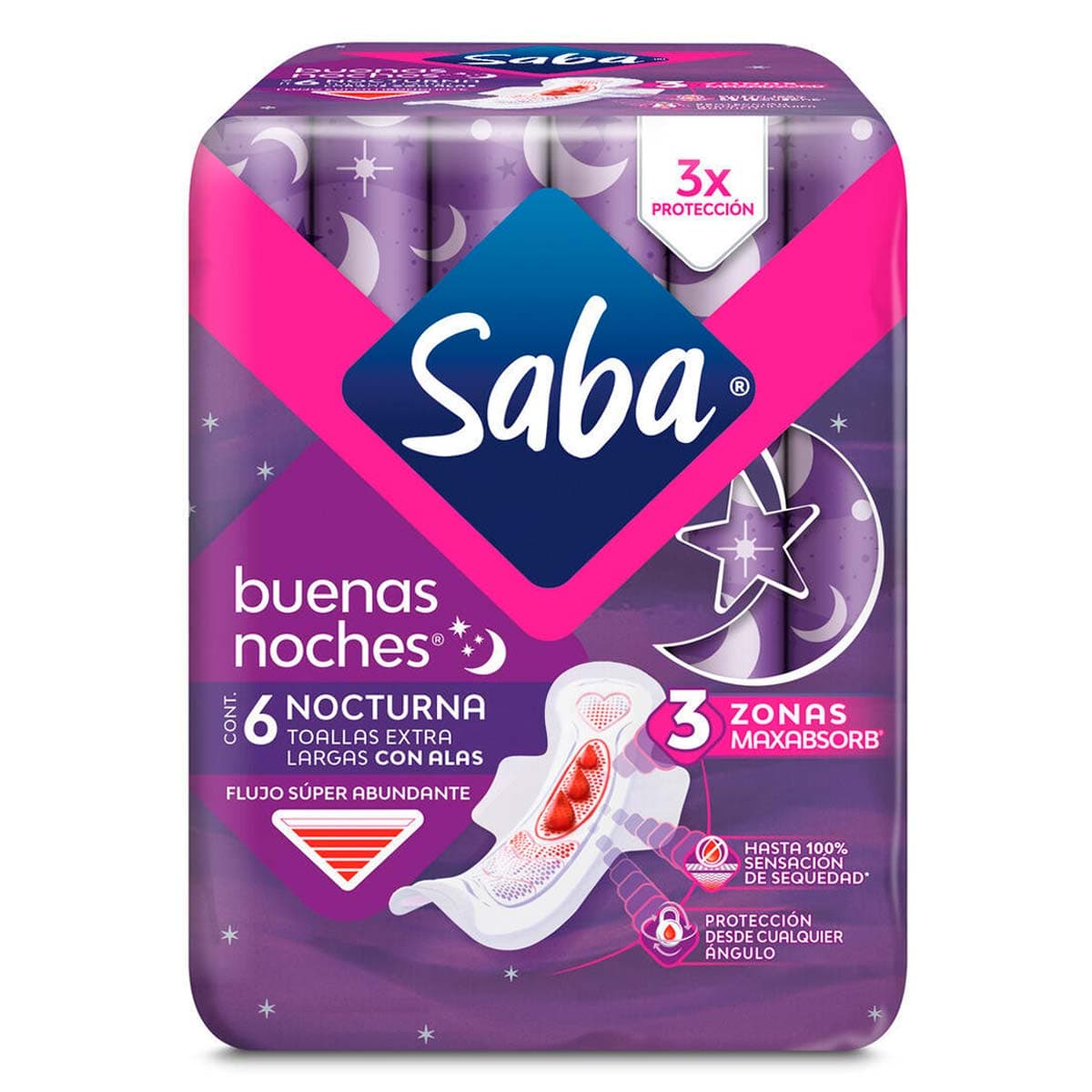 Toallas Femenina Saba Buenas Noches Con