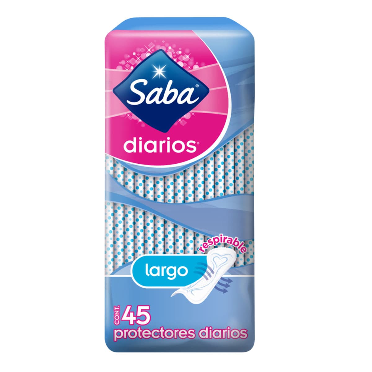 Pantiprotector Saba Largo 45 Pzas
